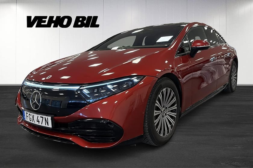 Bild 1 av Mercedes-Benz EQS 450+ Panorama Head up Rattvärme 360 Airmatic
