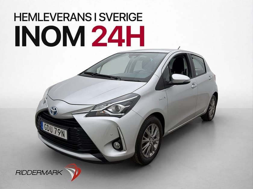 Bild 1 av Toyota Yaris Hybrid 101hk Active Bluetooth Kamera