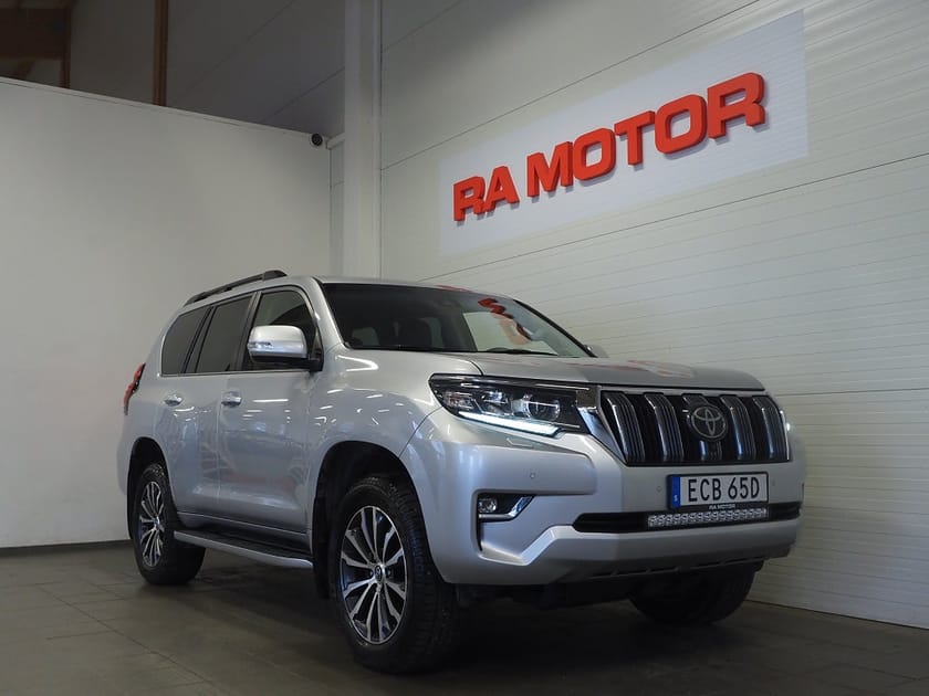 Bild 5 av Toyota Land Cruiser 2.8 D-4D 4WD 177hk Premium Drag Skinn D-Värm 360° Navi