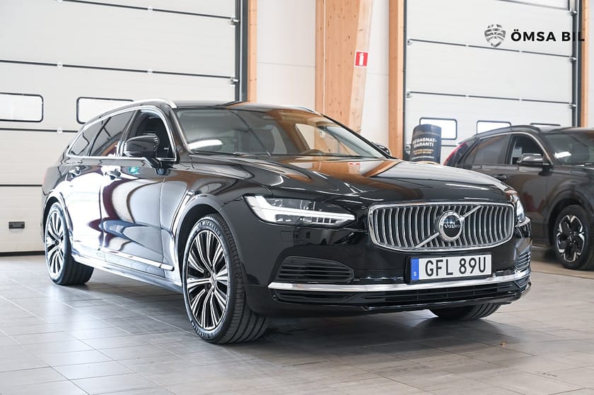 Bild 3 av Volvo V90 Recharge T8 AWD PLUS BRIGHT Navi Skinn Carplay 456hk