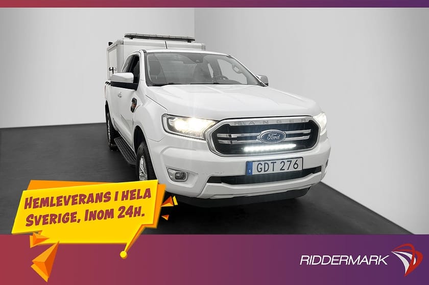 Bild 5 av Ford Ranger SuperCab 2.0 4x4 Värmare Drag Diff CARPLAY Påbyggnad Moms