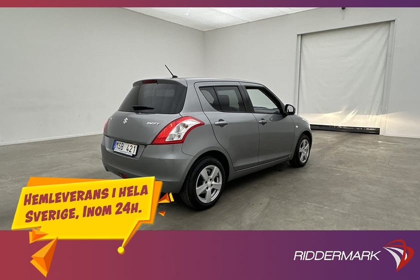 Bild 5 av Suzuki Swift 1.2 VVT 94hk Farthållare AC Låg skatt