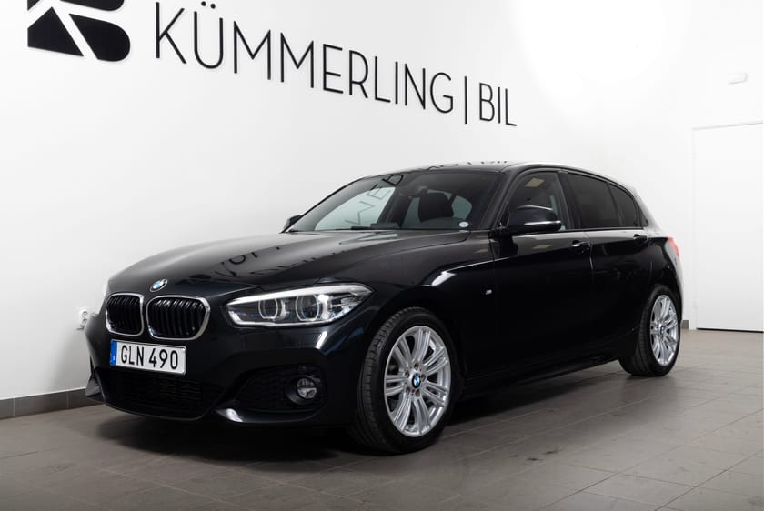 Bild 2 av BMW 118i 5-dörrars Steptronic 136hk M-Sport/Svartinnertak/Rattvärme
