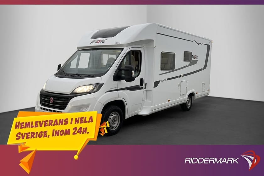 Bild 2 av Pilote Campervan Fiat P716 2019 3345mil AC Solcell Stödben 5-sits