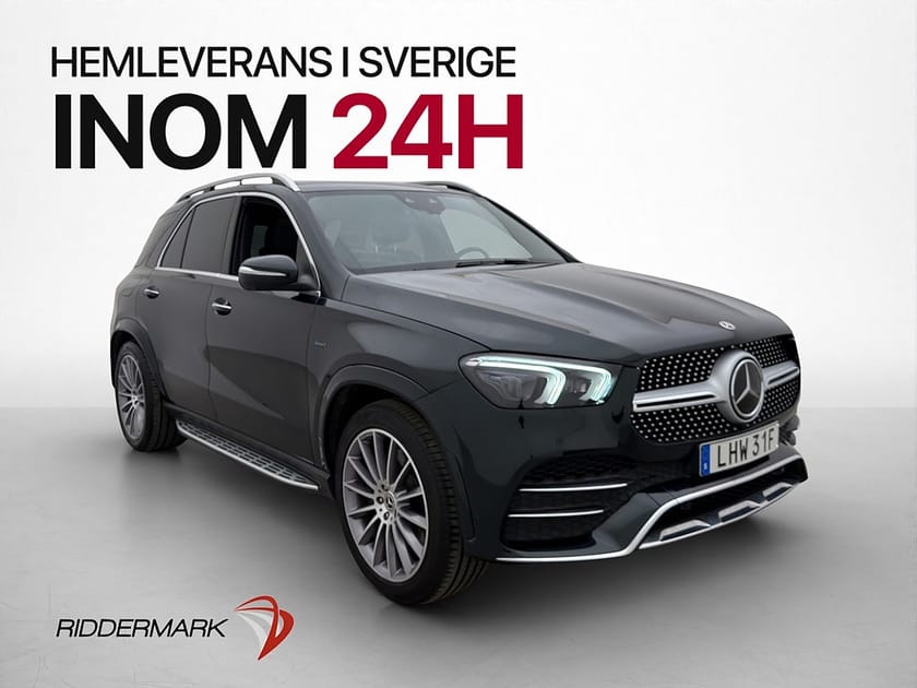 Bild 3 av Mercedes-Benz GLE 350 de 4MATIC 4M AMG Pano Luft Värm Burm 360 Drag