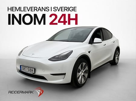 Tesla Model Y Long Range AWD Svensksåld Panorama Drag