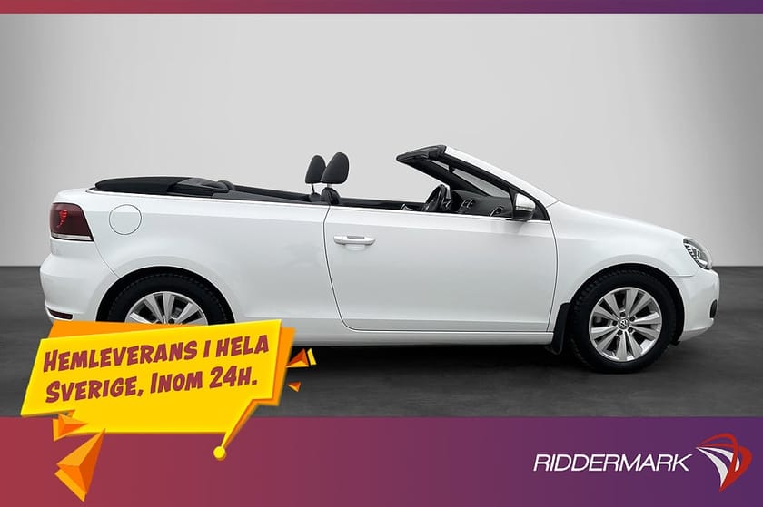 Bild 4 av Volkswagen Golf Cabriolet 1.4 TSI 160hk Kamera Dragkrok