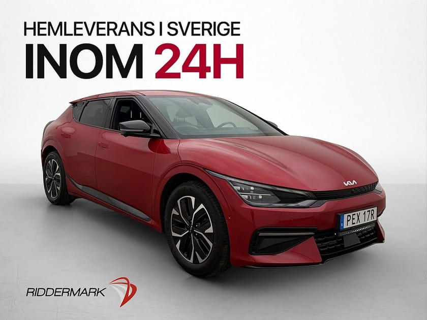 Bild 1 av Kia EV6 77.4 kWh AWD 325hk GT-Line Meridian 360° HUD Drag