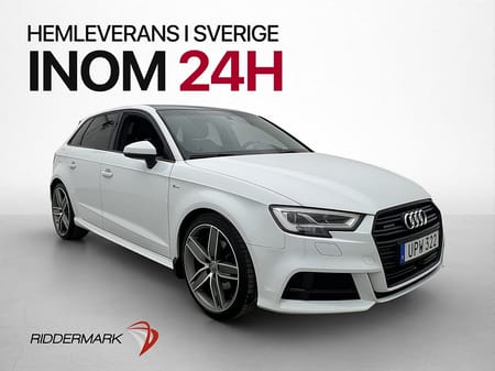 Audi A3 Sportback 2.0 TFSI Quattro 190hk S-Line Taklucka B&O