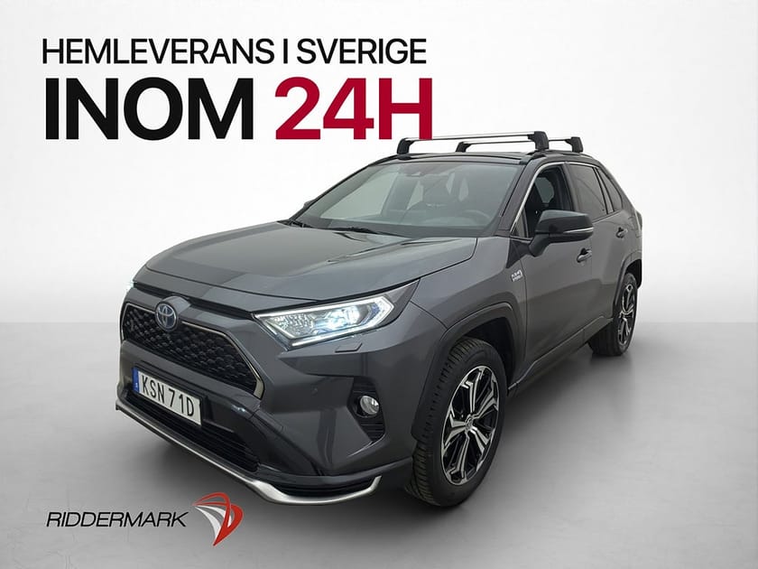 Bild 1 av Toyota RAV4 Laddhybrid Plug-in Hybrid AWD Premium HuD 360° Skinn Drag
