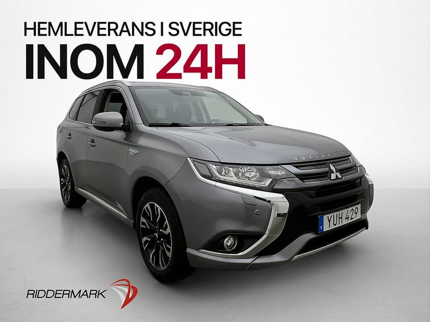 Bild 1 av Mitsubishi Outlander PHEV 203hk 4WD Business 360° Skinn Drag