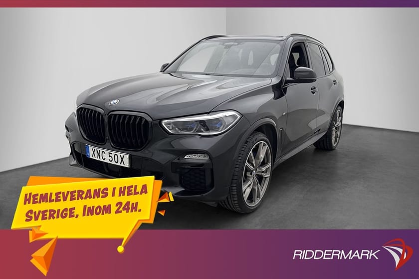 Bild 2 av BMW X5 M50i 530hk M-Sport Pano H/K 360° Laser HUD Drag MOMS