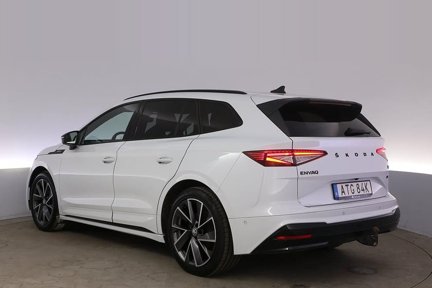 Bild 4 av Škoda Enyaq iV 80 Skoda Sportline Drag BLIS AdapFarth Navi Kamera