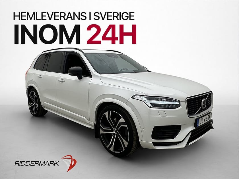 Bild 2 av Volvo XC90 7 Säten T8 AWD 7Sits R-Design B&W Pano HuD 360° Värm Luft