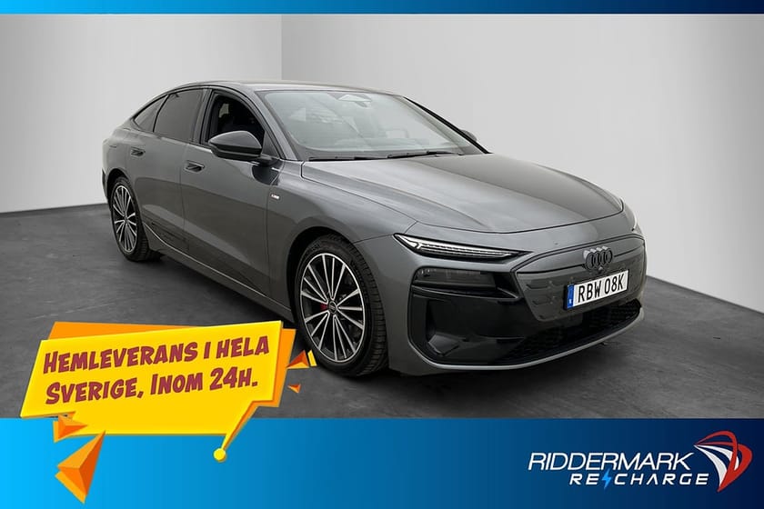 Bild 4 av Audi A6 Sportback e-tron S-Line Tech Pro Passagerardisplay
