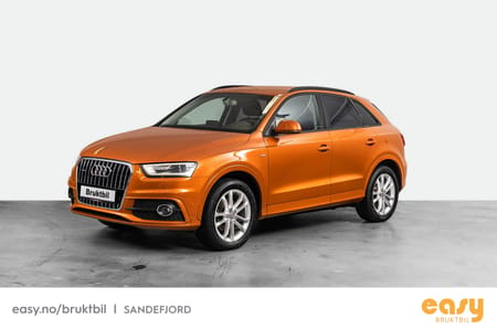 Audi Q3 Quattro 2.0 TDi 140hk /S-line/Krok/Alcantara/Historikk