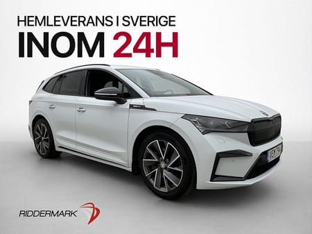 Škoda Enyaq iV 80 Skoda Sportline Värmare Kamera CarPlay Drag MOMS