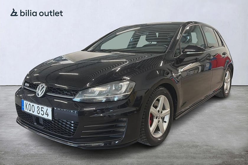 Bild 1 av Volkswagen Golf  GTD 5-dörrars 2.0 TDI Nyservad Drag Backkamera P-värme