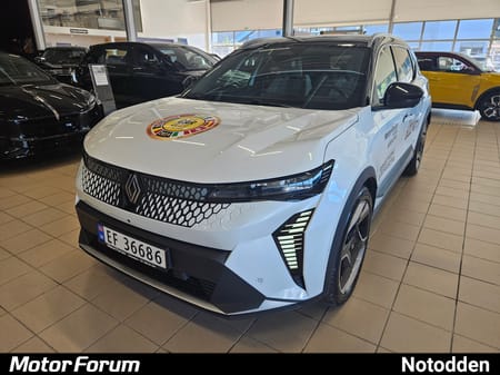 Renault Scenic E-Tech Demo bil topputgaven Iconic EV87 Rekkevidde 62 MIL