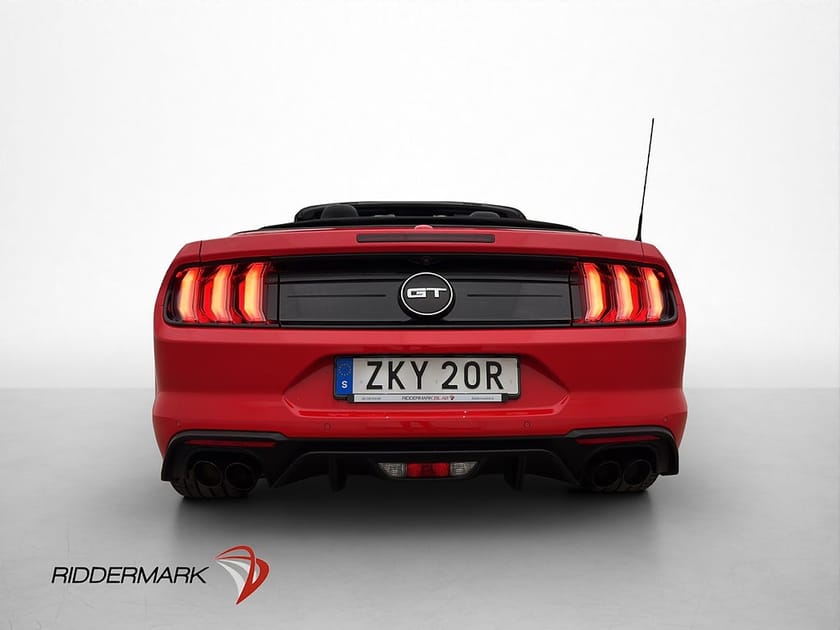 Bild 5 av Ford Mustang GT Cabriolet Convertible 450hk B&O Kamera CarPlay Sv.Såld