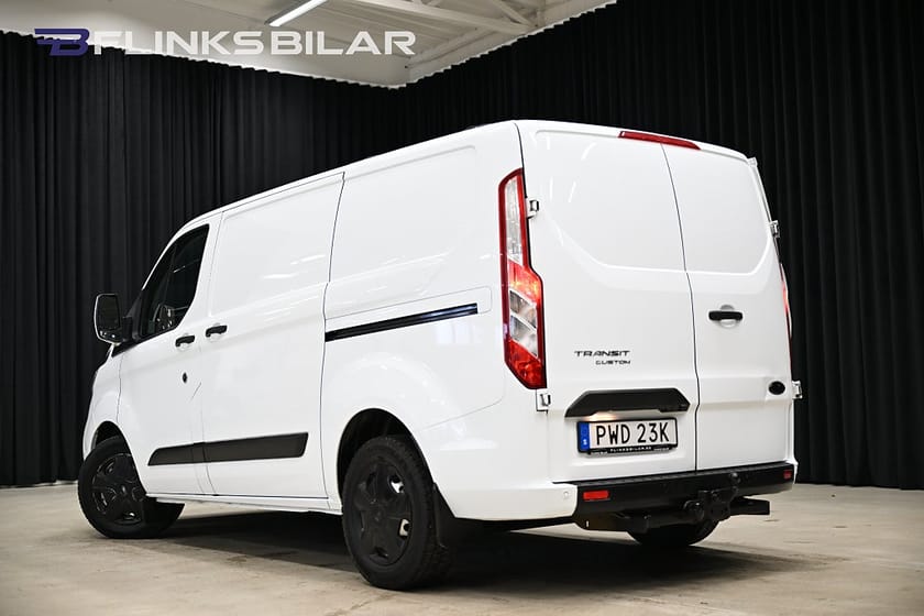 Bild 5 av Ford Transit Custom 280 130HK Automat|Drag|Dubbeldörr|D-Värmare|NyKamrem