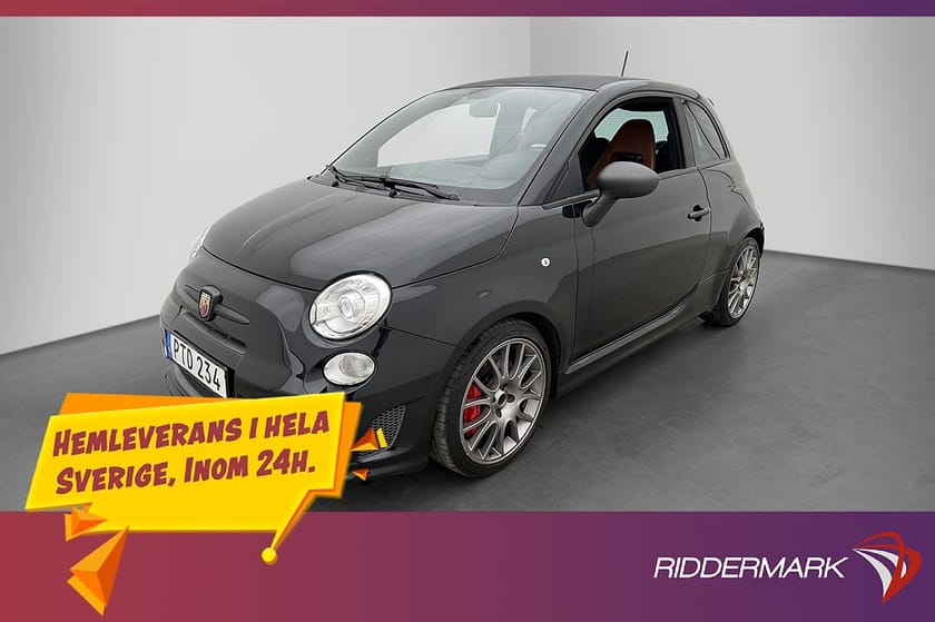 Bild 3 av Abarth 595 1.4 180hk Competizione Sportstolar Skinn