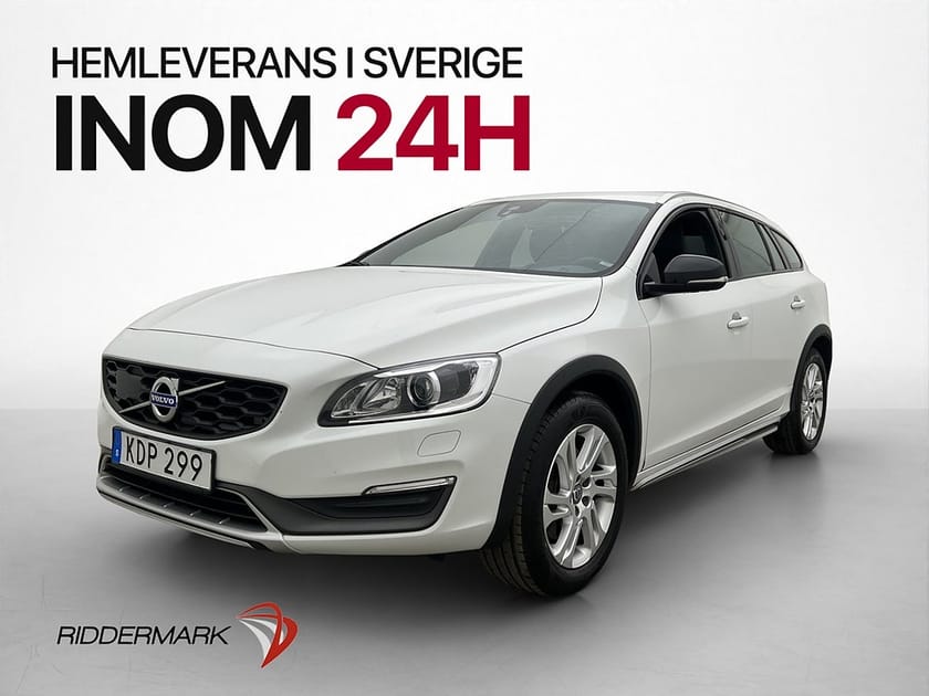 Bild 1 av Volvo V60 Cross Country D4 AWD Summum VOC Värmare Skinn