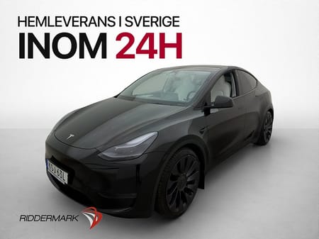 Tesla Model Y Performance Ljus Interiör Dragkrok MOMS