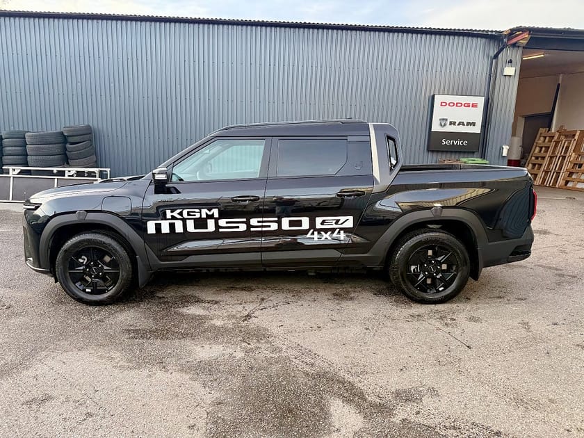 Bild 5 av KGM Musso EV 4x4 Blackline 80,6kwh inkl vagnskadegaranti