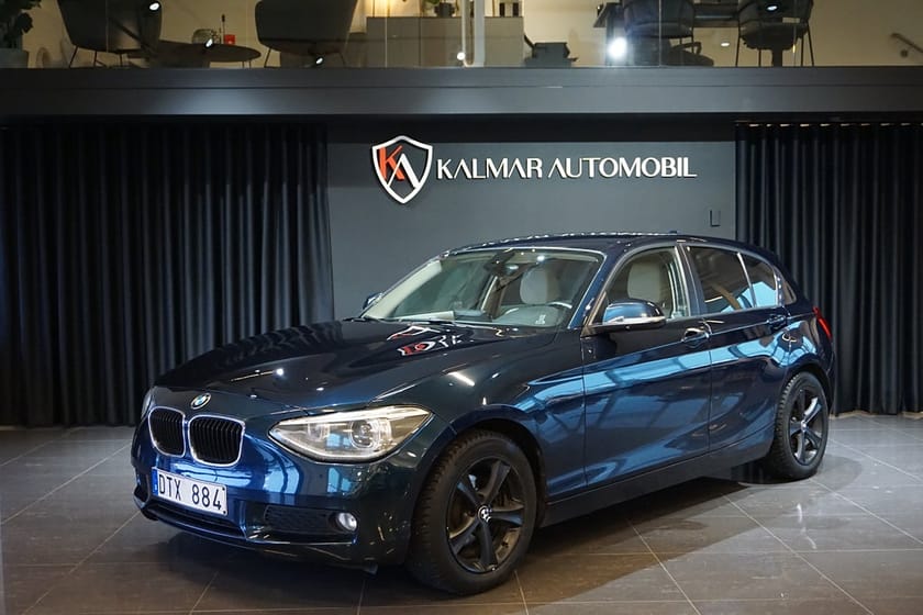 Bild 1 av BMW 118d 118 5-dörrars Steptronic 143hk Navi Keyless