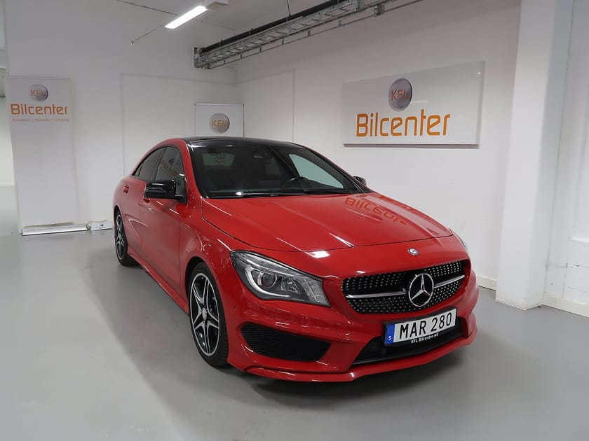 Bild 3 av Mercedes-Benz CLA 220 d AMG Line V-Däck ingår Taklucka-Kamera-Motorvärmar