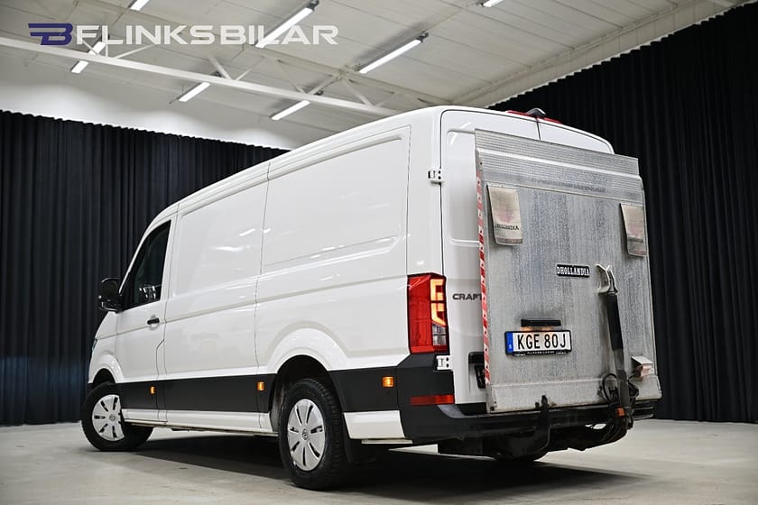 Bild 5 av Volkswagen Crafter 177HK Automat|Bakgavellyft|Värmare|Backkamera|Leasbar