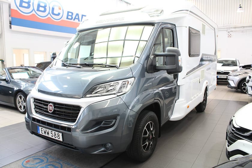 Bild 1 av Weinsberg Campervan Fiat CaraLoft 600 Solpanel/Tv/Markis/SvSåld/kamremsbytt