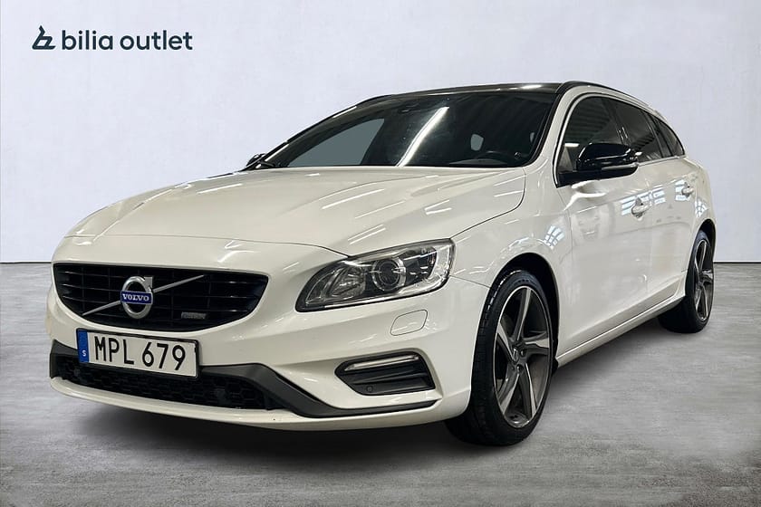 Bild 1 av Volvo V60 D4 aut R-Design BE 181hk Navi P-värm P-sensor