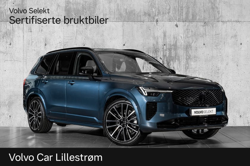 Bilde 1 av Volvo XC90 T8 Ultra Dark Massasje B&W Luftfjæring 22" Hengerfeste