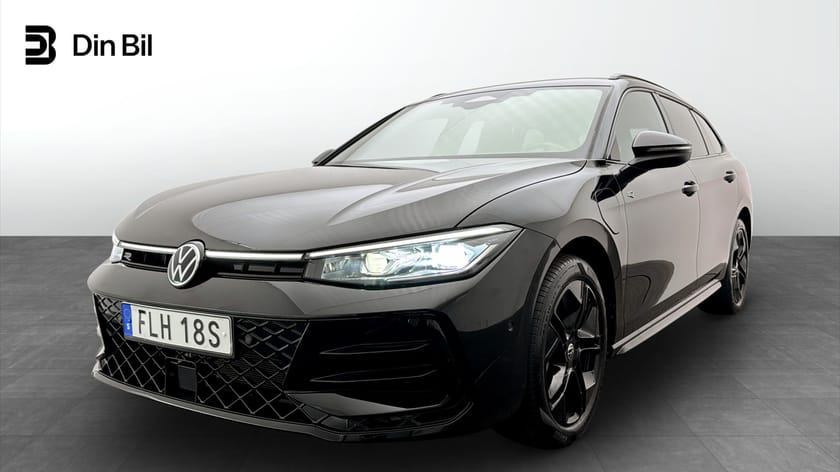 Bild 1 av Volkswagen Passat Variant eHybrid DSG R-Line Black style