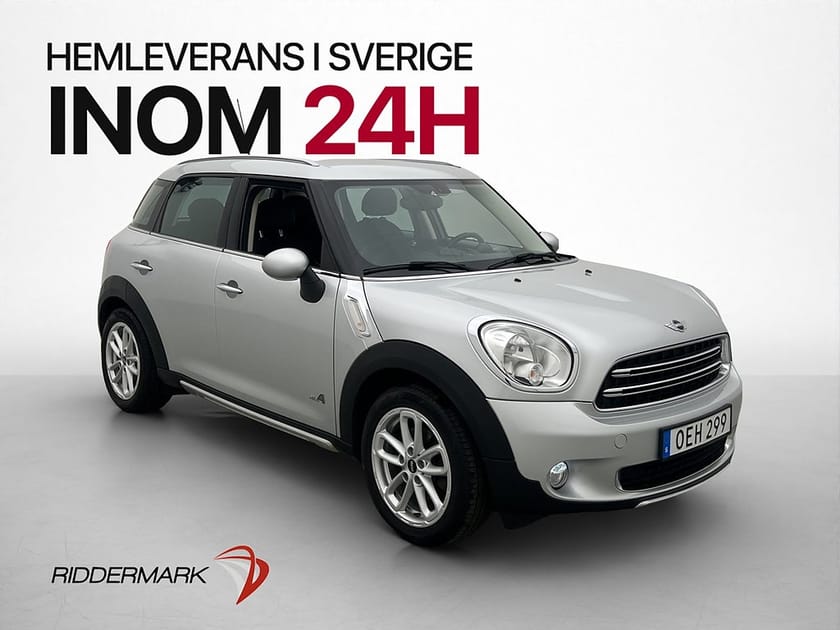 Bild 1 av MINI Countryman Cooper ALL4 122hk Chili P-Sensorer Halvskinn