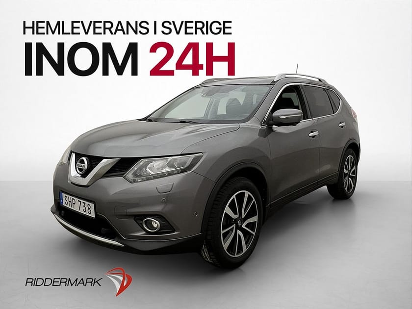 Bild 3 av Nissan X-Trail 7 Seats dCi 130hk Tekna 7-Sits Pano 360° Skinn Drag
