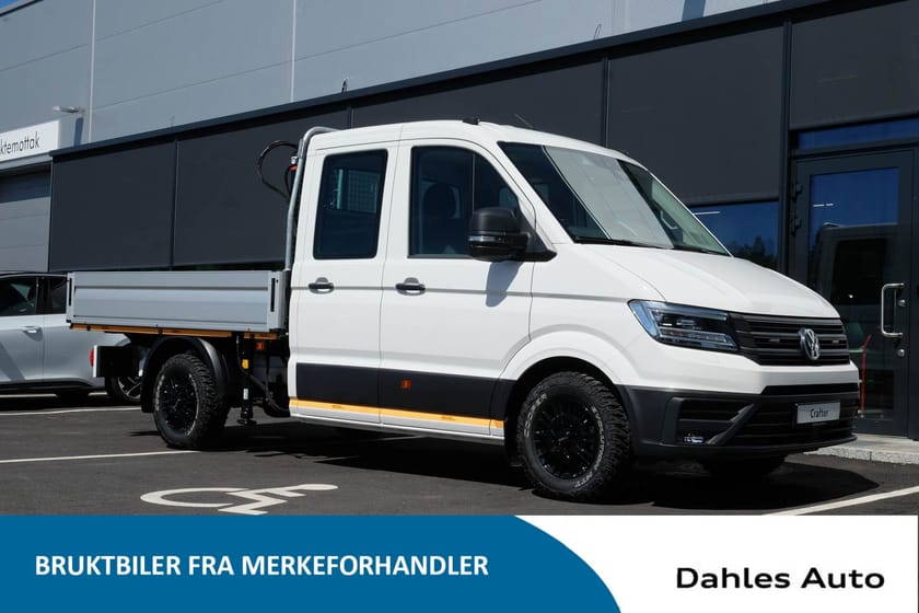 Bilde 1 av Volkswagen Crafter Chassi Dobbelcab PickUp Doka 35 L3 2,0TDI 163hk RWD