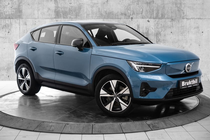 Bilde 2 av Volvo C40 Recharge Twin motor Ultimate PANO|19"|360|H&K|8år*