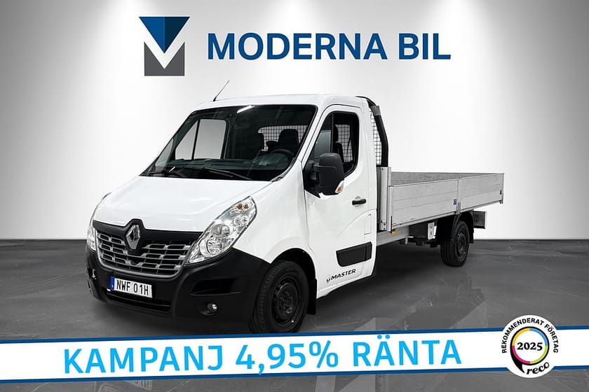 Bild 1 av Renault Master Chassi Cab 2.3 dCi 170hk Aut Moms Flak Navi
