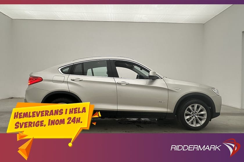 Bild 5 av BMW X4 xDrive20d Steptronic 190hk Skinn Dragkrok Hifi