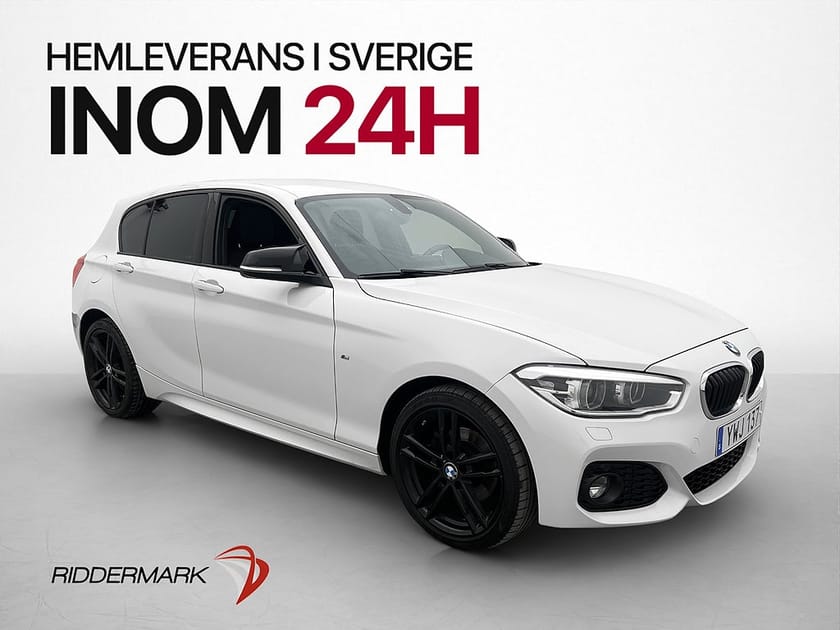 Bild 1 av BMW 120d xDrive 120 M Sport Sportstolar P-Sensorer Keyless LED