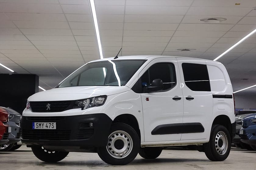 Bild 3 av Peugeot Partner L1 1.5 4x4 130hk Värmare Drag PDC MOMS