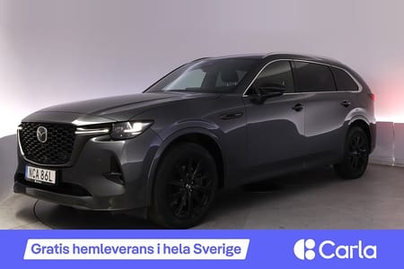 Mazda CX-80 PHEV 6-sits Homura Plus Läder Pano BOSE HUD 360