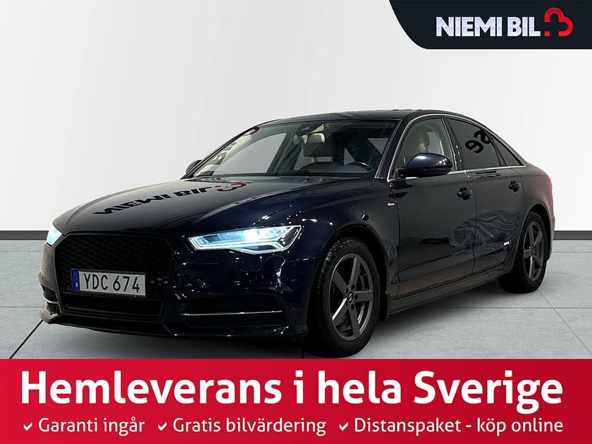 Bild 1 av Audi A6 Sedan 2.0 TDI quattro Sport Edition Drag Psens Dvärm Pano SoV