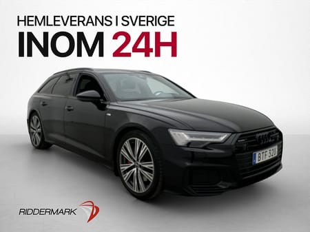 Audi A6 Avant 55 TFSI e quattro Q 367hk S Line Drag Cockpit Kamera