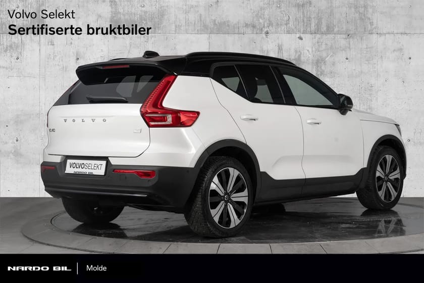 Bilde 4 av Volvo XC40 Recharge Twin motor Ultimate | 360 | H.feste | Pano | HarmanKardon