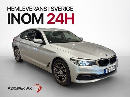 BMW 530e iPerformance Sedan 252hk Sport line Navi Kamera Halvskinn