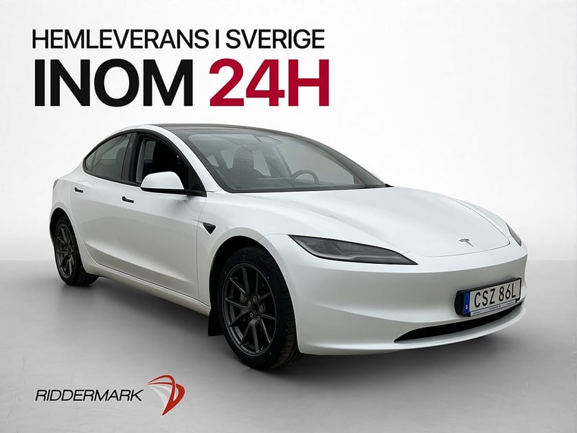 Bild 1 av Tesla Model 3 Standard Range Autopilot Skärm bak MOMS